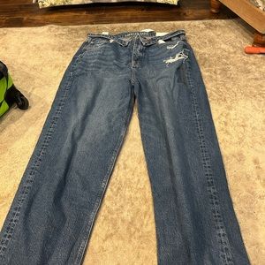 American eagle folded wait band